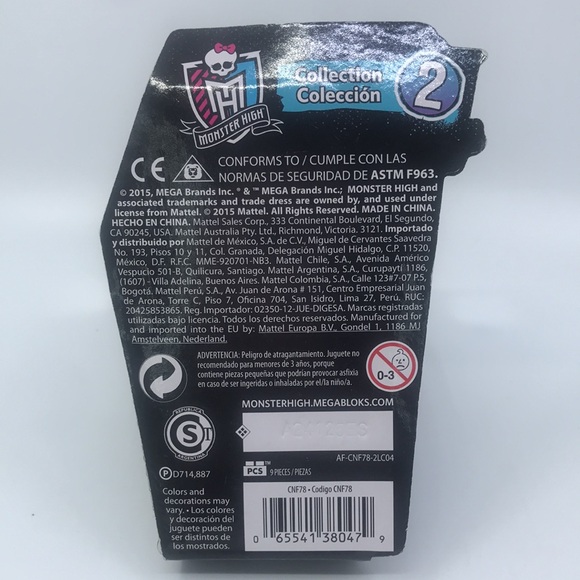 Monster High Mega blocks Operetta Series 2 Still Sealed Please Read - Picture 3 of 6